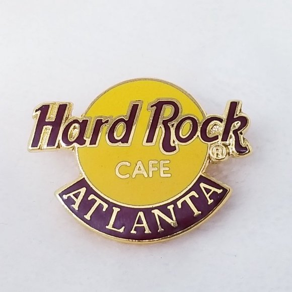 Two Hard Rock Cafe Lapel Pins - Miami and Atlanta - Picture 3 of 5